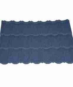 Tactile Stone Coated Steel Roofing Tile Classic Profile Azure Shade