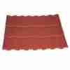 Tactile Stone Coated Steel Roofing Tile Classic Profile Rosso Shade