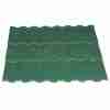 Tactile Stone Coated Steel Roofing Tile Classic Profile Verde Shade
