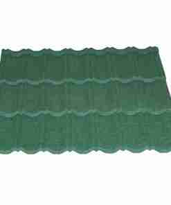 Tactile Stone Coated Steel Roofing Tile Classic Profile Verde Shade