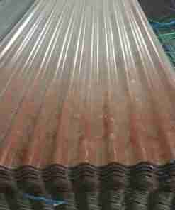Corrugated Coloured Iron Sheet 2.5 Meters Tile Red