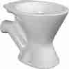 P-trap toilet
