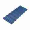 Tactile Stone Coated Steel Roofing Tile Edge Profile Azure