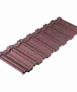 Tactile Stone Coated Steel Roofing Tile Edge Profile Cafe