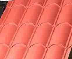 Roman tile iron sheet 2.5meters
