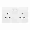 Double Socket 13A