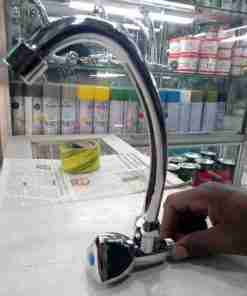 Long neck wall tap 12″