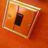 Single Switch 1 Gang 2 Way Brass