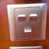 Switch 3 Gang 2 Way Silver