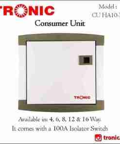 Tronic Consumer Unit 12 Way