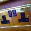 Twin Socket Brass