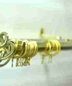 Curtain Rods Brass 3 Meters