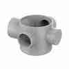 Floor trap four way 4″