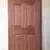 Six Panel Flush Door Standard Size 32″x 80″ Mahogany