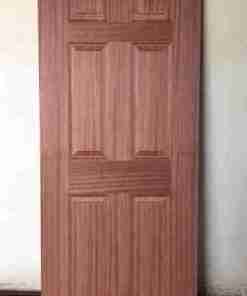 Six Panel Flush Door Standard Size 32″x 80″ Mahogany