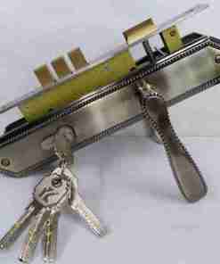 Cylinder Door Lock 51 NBNP Silver