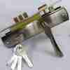 Cylinder Door Lock 62 NBNP Antique Brown