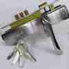Cylinder Door Lock 62 NBNP Silver