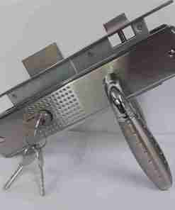 Cylinder Door Lock 90 NBNP Silver