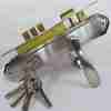 Cylinder Lock Silver