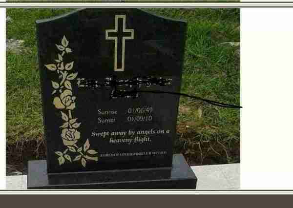 Grave/Tomb stone & head stones