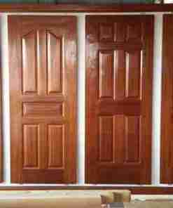 Panel Solid Door Standard Size 32″x80″ Mahogany