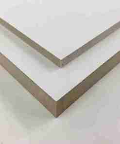 MDF laminated board WHITE 8ft x4ft x18mm