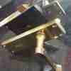 Union 2 Lever Brass Handle Lock