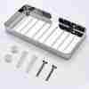 Square Stainless Steel Soap Dish