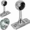 Crome Pipe Brackets