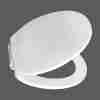 Pvc Toilet Cover Seat (BlueWhite)