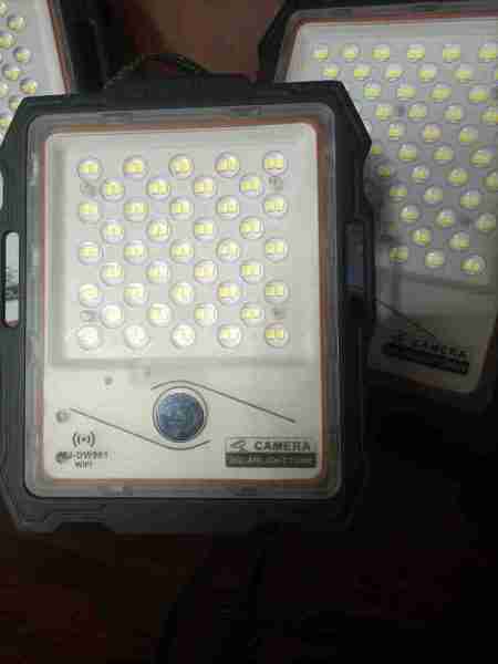 100W Solar Camera Flood Light