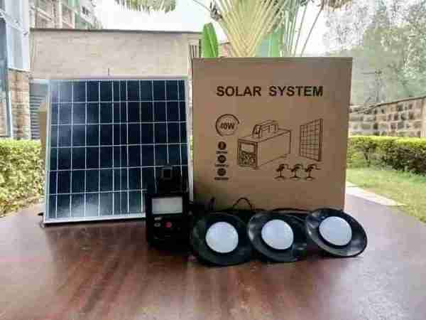 40W Solar Power System