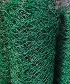 Triple twisted heavy Gauge Galvanized Pvc Coated Chain link fence 14-Gauge (4ft High;18mtrs)