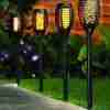 3W Solar torch light