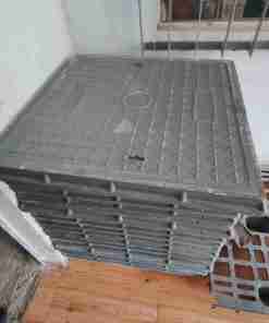 Square Fiber Resintuff Manhole Cover (800mmx800mm)