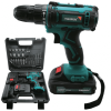 High quality cordress drill 2batteries last long batteries 18 voltage Bits