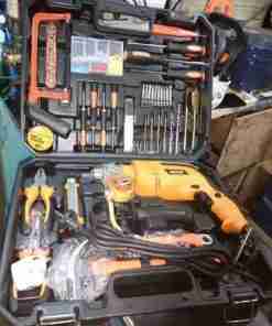 DRILLSET WITH 750WATTS DRILL